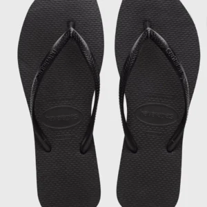 Chinelo Feminino Gliter Preto Havaianas