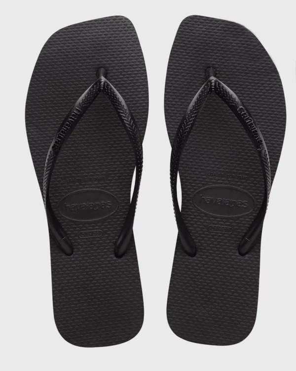 Chinelo Feminino Gliter Preto Havaianas