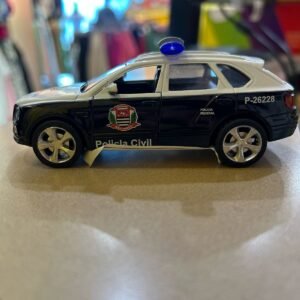 Carro De Brinquedo De Corda Policia