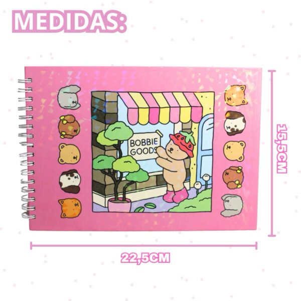 Caderno De Colorir Sortido Bobbie Goods