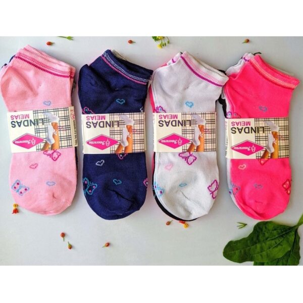Kit De Meia Com 3 Pares Sortido C 9