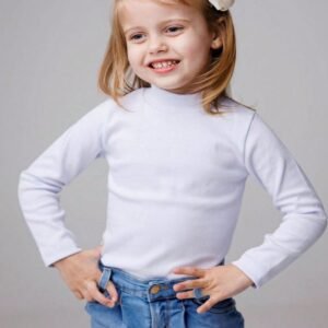 Blusa Fem Infantil Basica 2 Mundo Mania