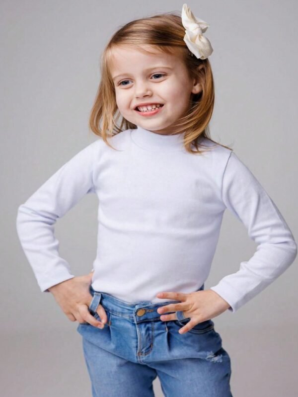 Blusa Fem Infantil Basica 3 Mundo Mania
