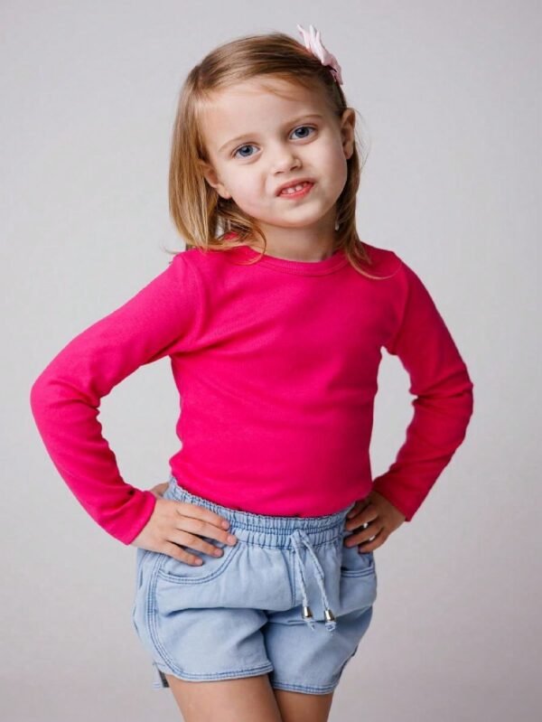 Blusa Fem Infantil Basica 3 Mundo Mania