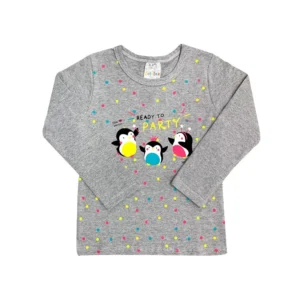 Blusa Infantil Feminina Inverno bichinhos
