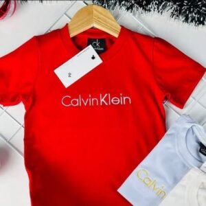 Camiseta Infantil Masculina Premium  Calvin Klein