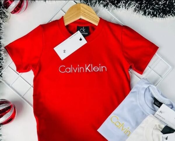 Camiseta Infantil Masculina Premium  Calvin Klein