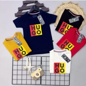 Camiseta Infantil Masculina Premium Hugo Boss