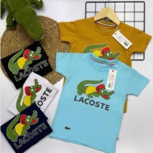 Camiseta Infantil Masculina Premium Lacoste