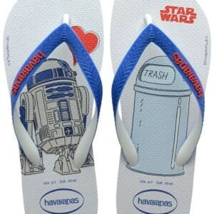 Chinelo Disney Stylish Branco Azul Havaianas