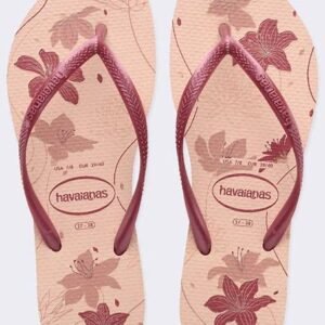 Chinelo Fem. Organic Rosa Rose Havaianas