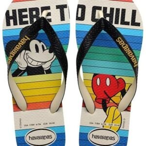 Chinelo Feminino Disney Stylish M2 Bege Palha Havaianas