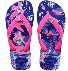 Chinelo Kids Fantasy Rosa Flux Havaianas