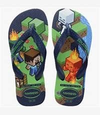 Chinelo Kids Minecraft  Havaianas