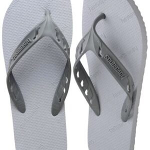 Chinelo Masculino M 2 Branco/cinza Havaianas