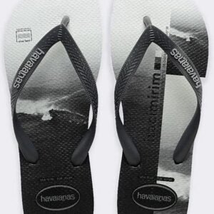 Chinelo Masculino M2 Preto / Cinza Havaianas