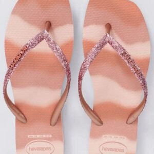 Chinelo Princesa Rosa Clay Havaianas