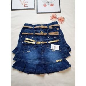 Short Jeans Feminino Infantil J S Confecções