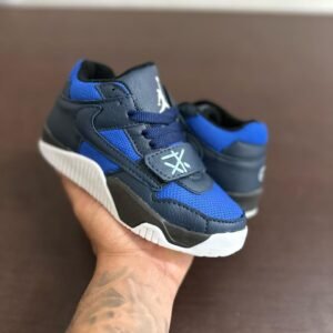 Tênis Infantil Masculino Preto Azul Nike